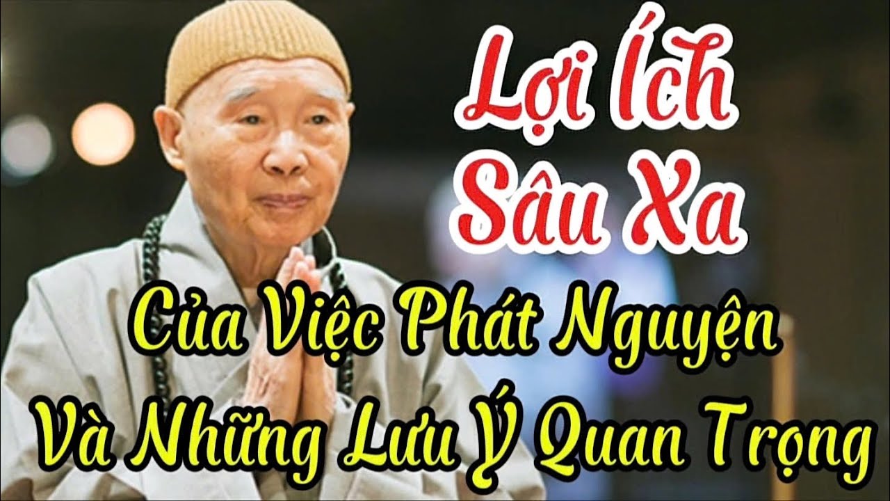 Tập 16 Lợi Ích Sâu Xa Của Việc Phát Nguyện Và Những Lưu Ý Quan Trọng | Pháp Sư Tịnh Không