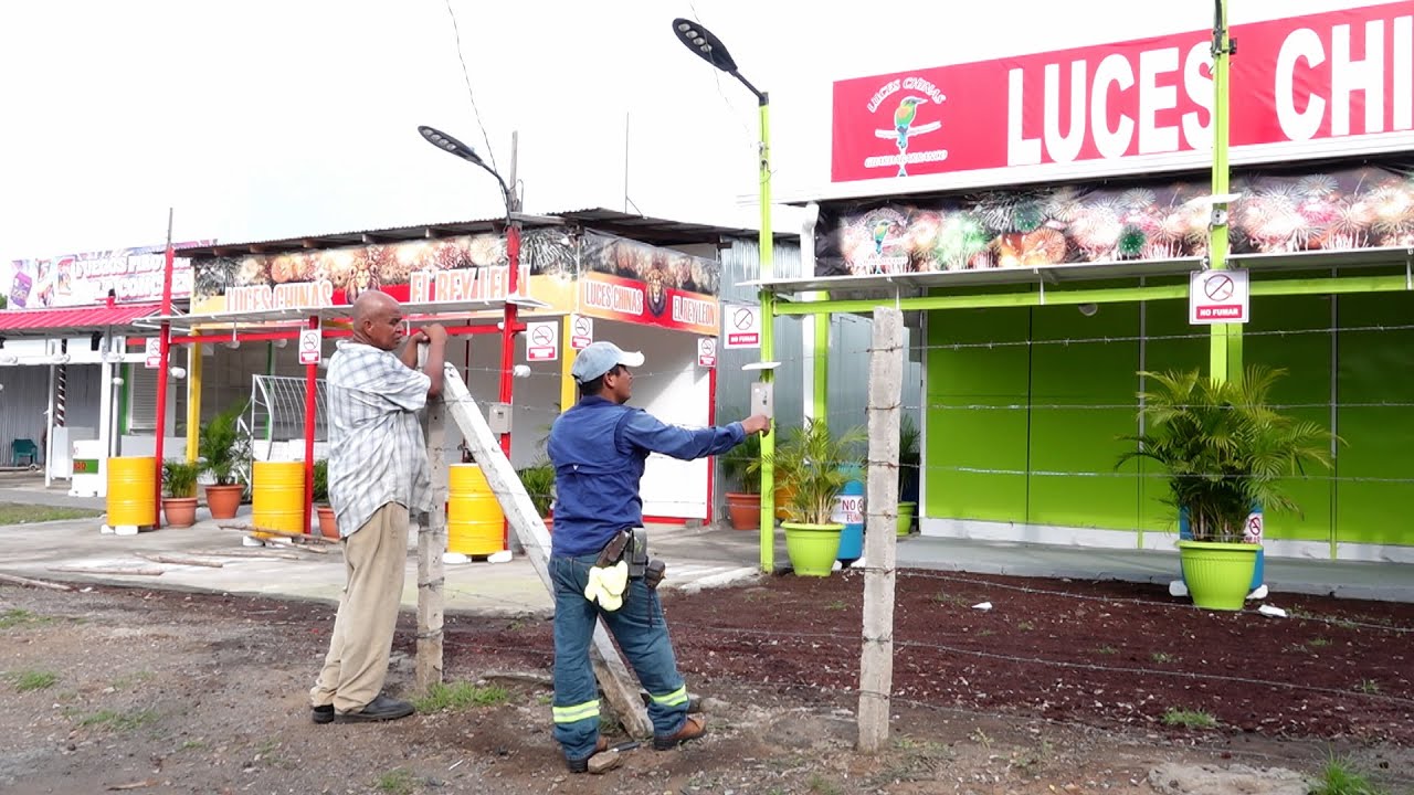 Managua: comerciantes de p&oacute;lvora afinan detalles para aperturar sus tramos