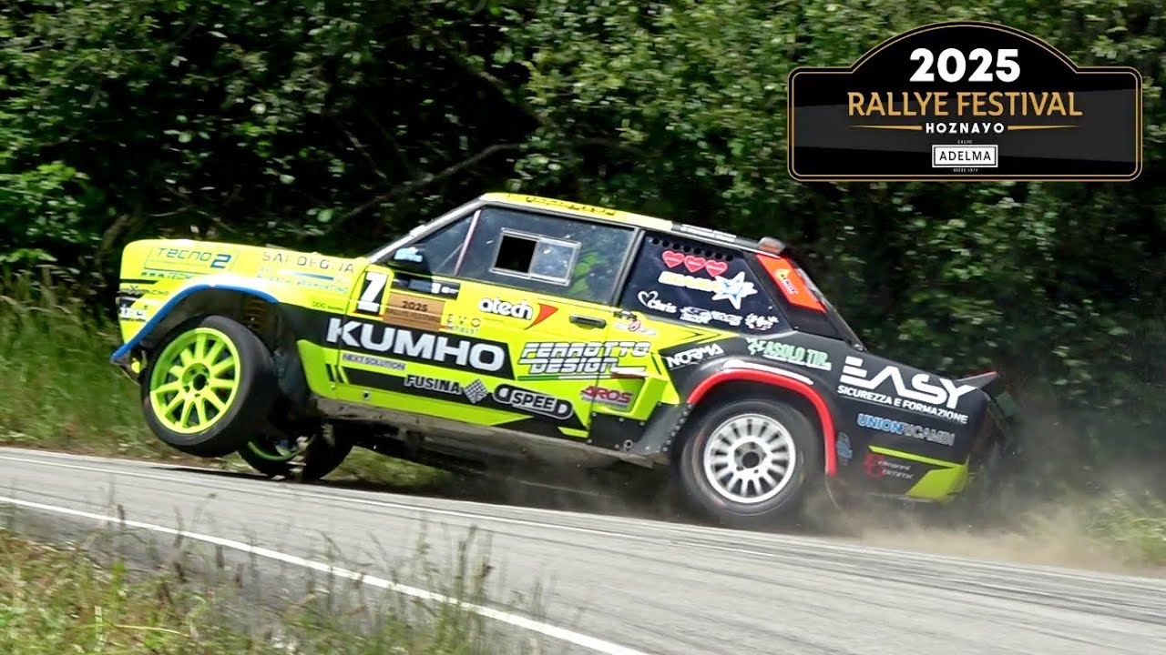 RALLYE FESTIVAL HOZNAYO 2025 - RFH - Big show, drift, slowly sideways & mistakes by Maldomotorsport