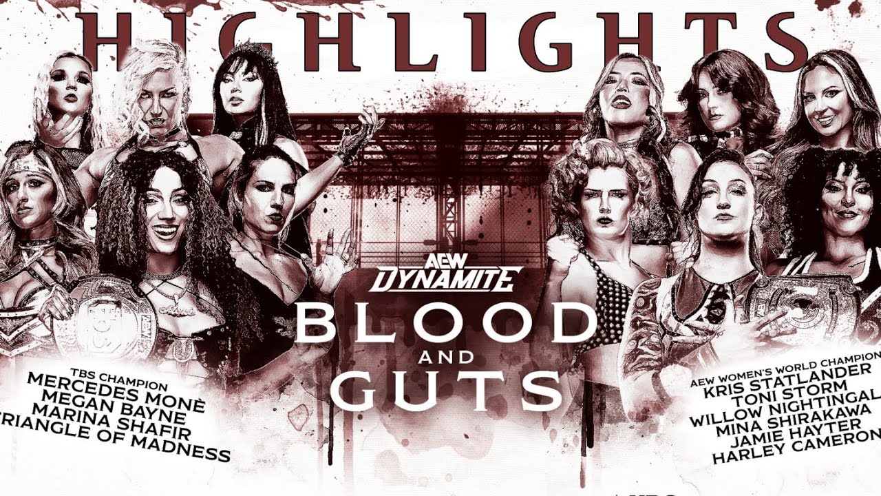 Women's Blood And Guts Match - AEW Dynamite 12/11/2025 - Highlights