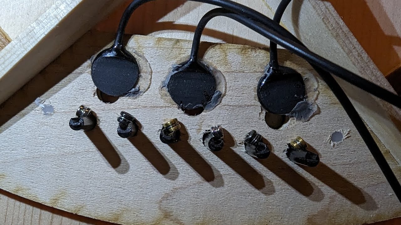 Taylor Pickup Conversion to K&K Pure Mini. It sounds WAY better.