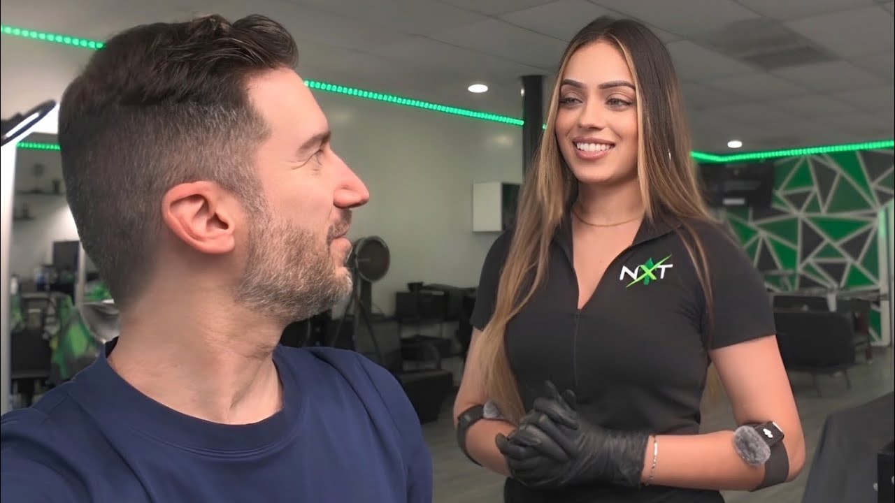 💈🇺🇸 SHE MADE ME LOOK FRESH! (ASMR)