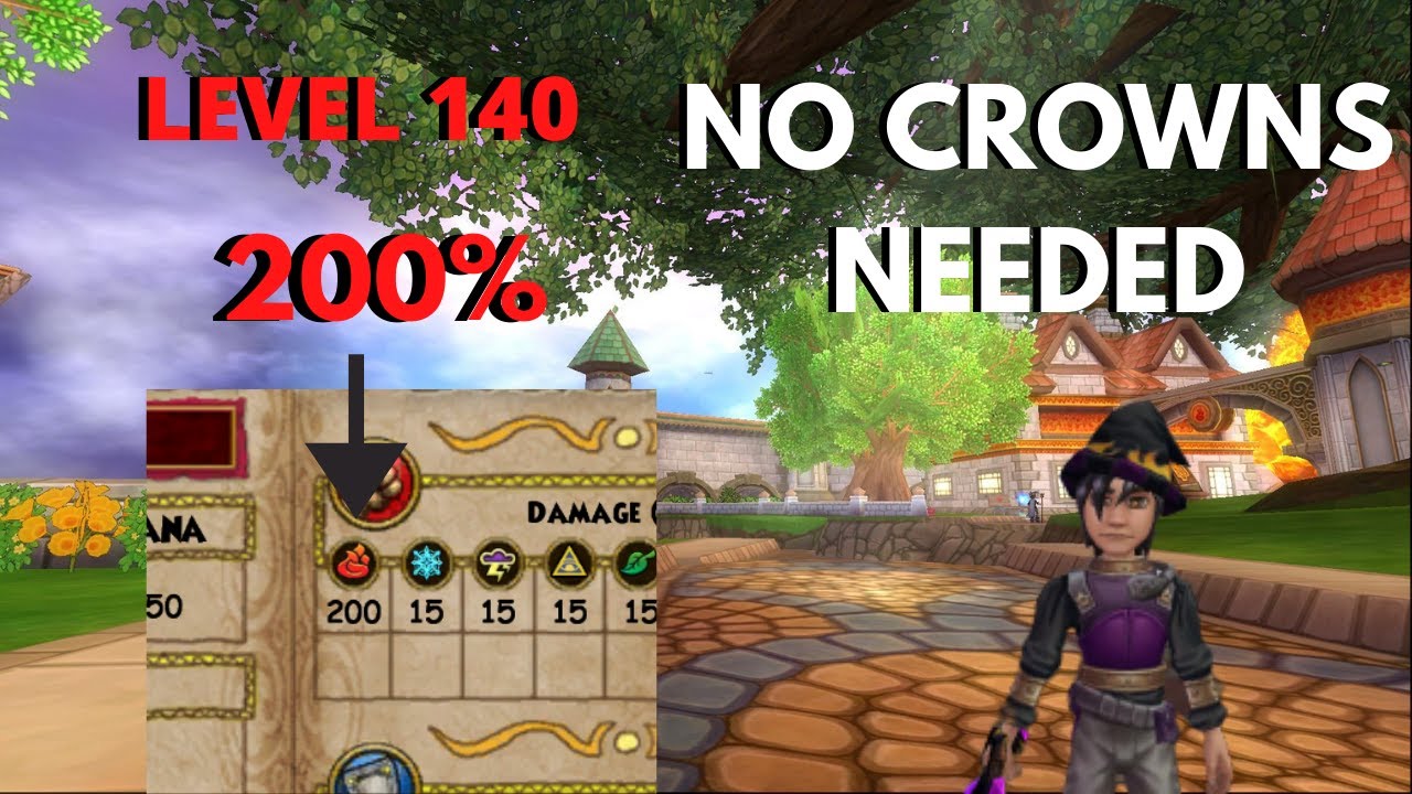 Best fire build for 140 | No Crowns Needed | 200% damage