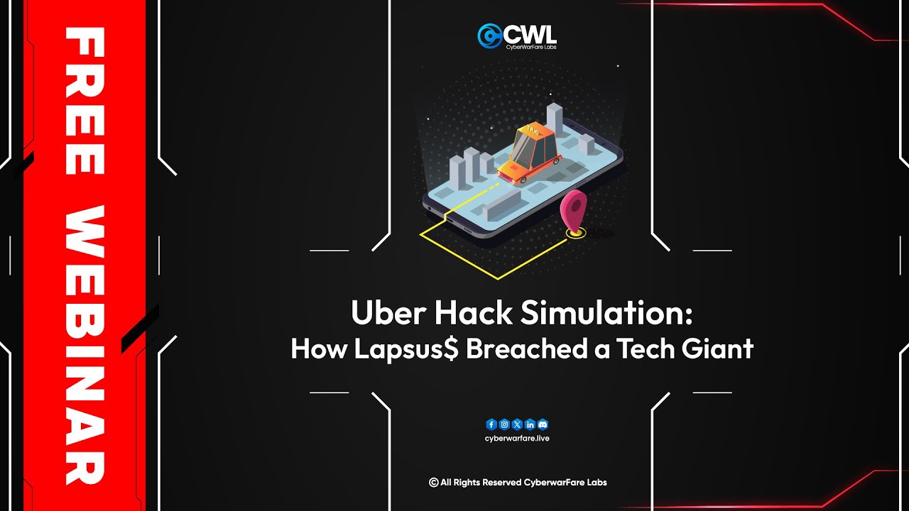 Uber Hack Simulation: How Lapsus$ Breached a Tech Giant Webinar | Real Attack Walkthrough