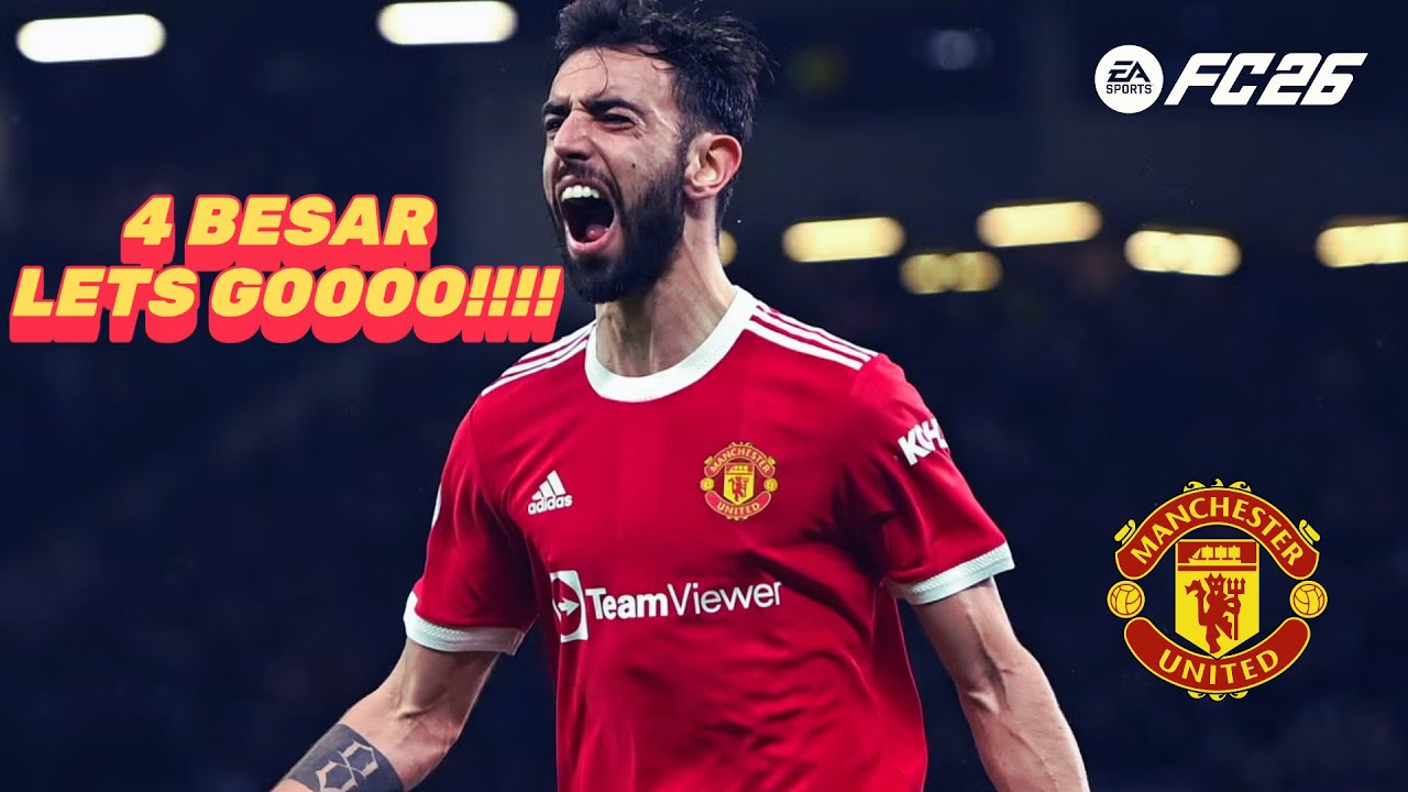 Mampukah Manchester United Naik Ke 4 Besar EPL🔥- FC 26 Manchester United Career Mode S1E3