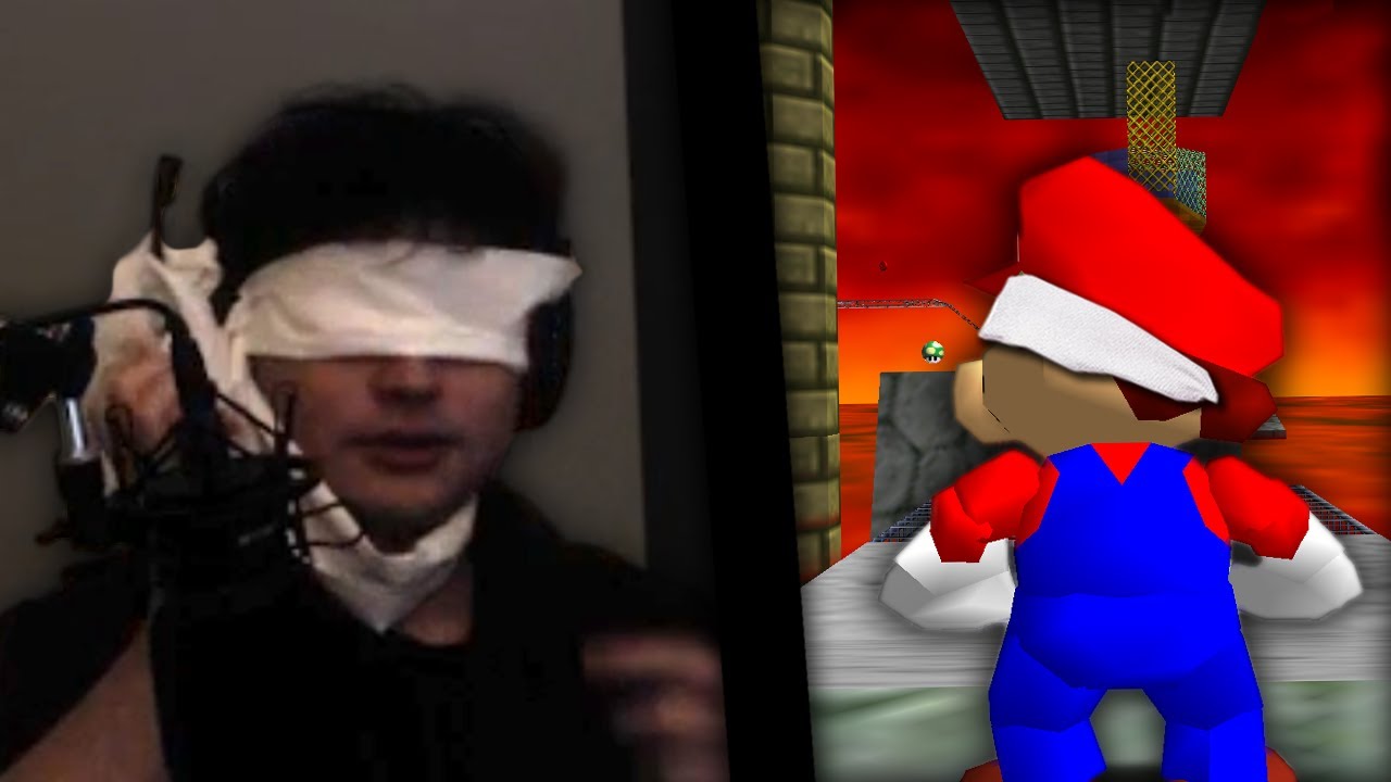 I Tried Blindfolded Speedrunning