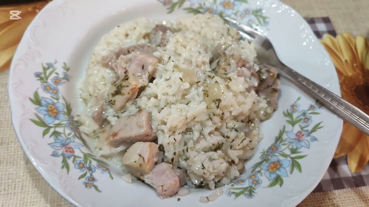 Най-вкусното свинско с ориз - семейството ще поиска още🍚бързо и лесно с мултикукър 