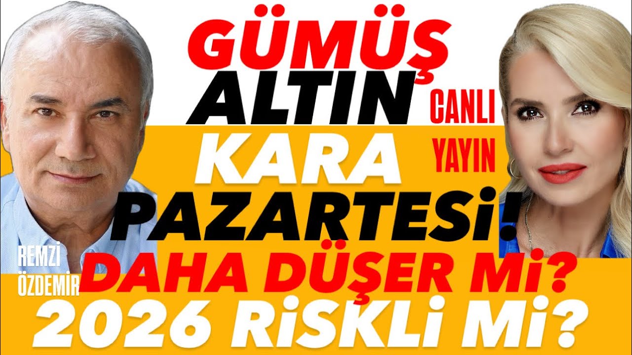 REMZİ ÖZDEMİR İLE AZ SONRA.. 2026 ÖNCESİ ALTIN GÜMÜŞ NELER OLUYOR? REMZİ ÖZDEMİR CANLI YAYINDA
