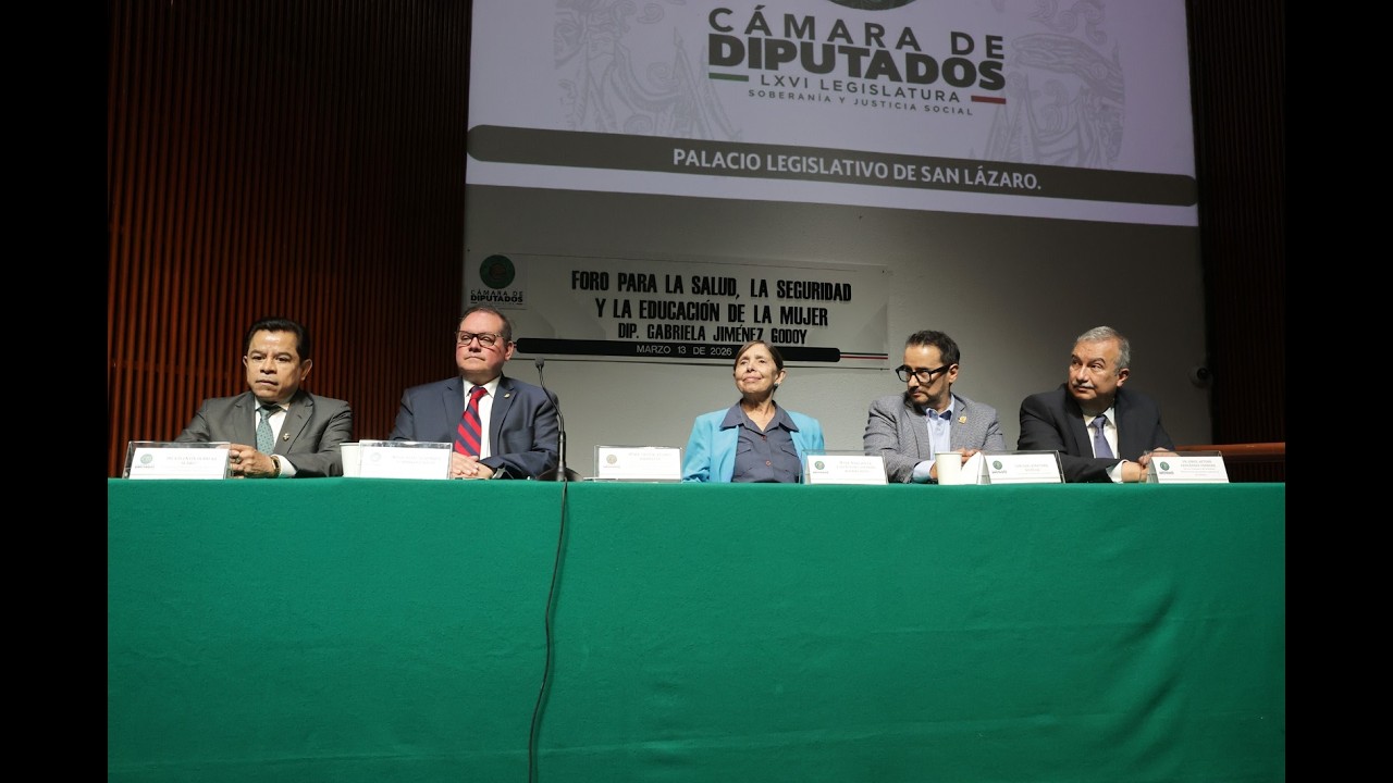 EN VIVO / Foro para la salud, la seguridad y la educación de la mujer