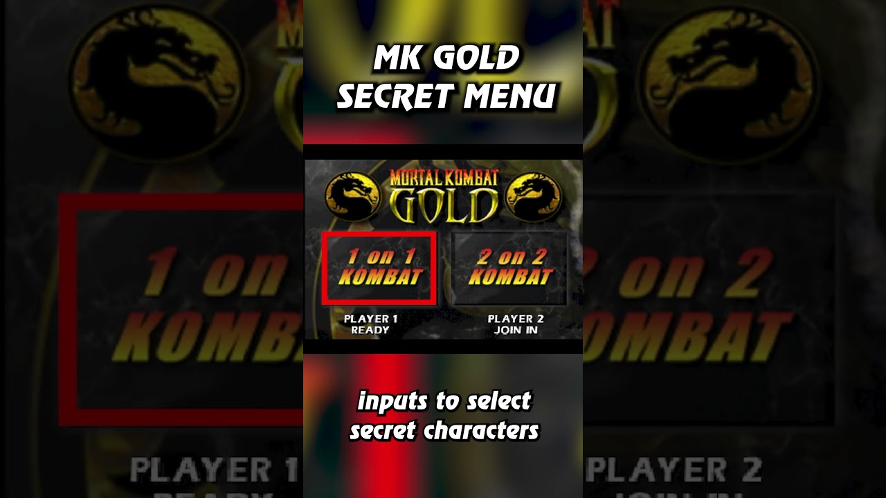 У MK Gold было СЕКРЕТНОЕ меню #MortalKombat #Retro #Dreamcast