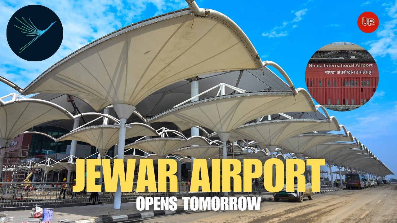 Opening Tomorrow - Noida International Airport | Jewar Airport | Latest Update from NIAL #theupindex