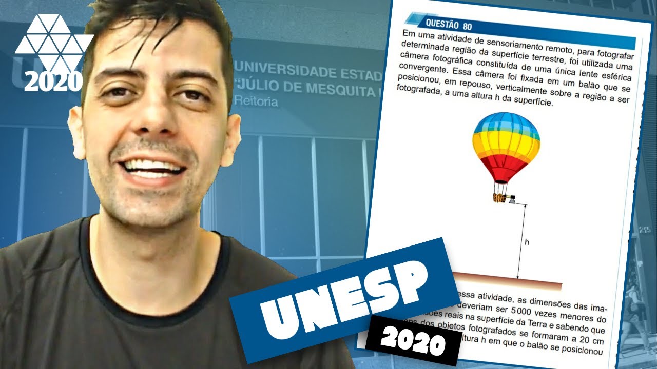 UNESP 2020  Q80 Fis
