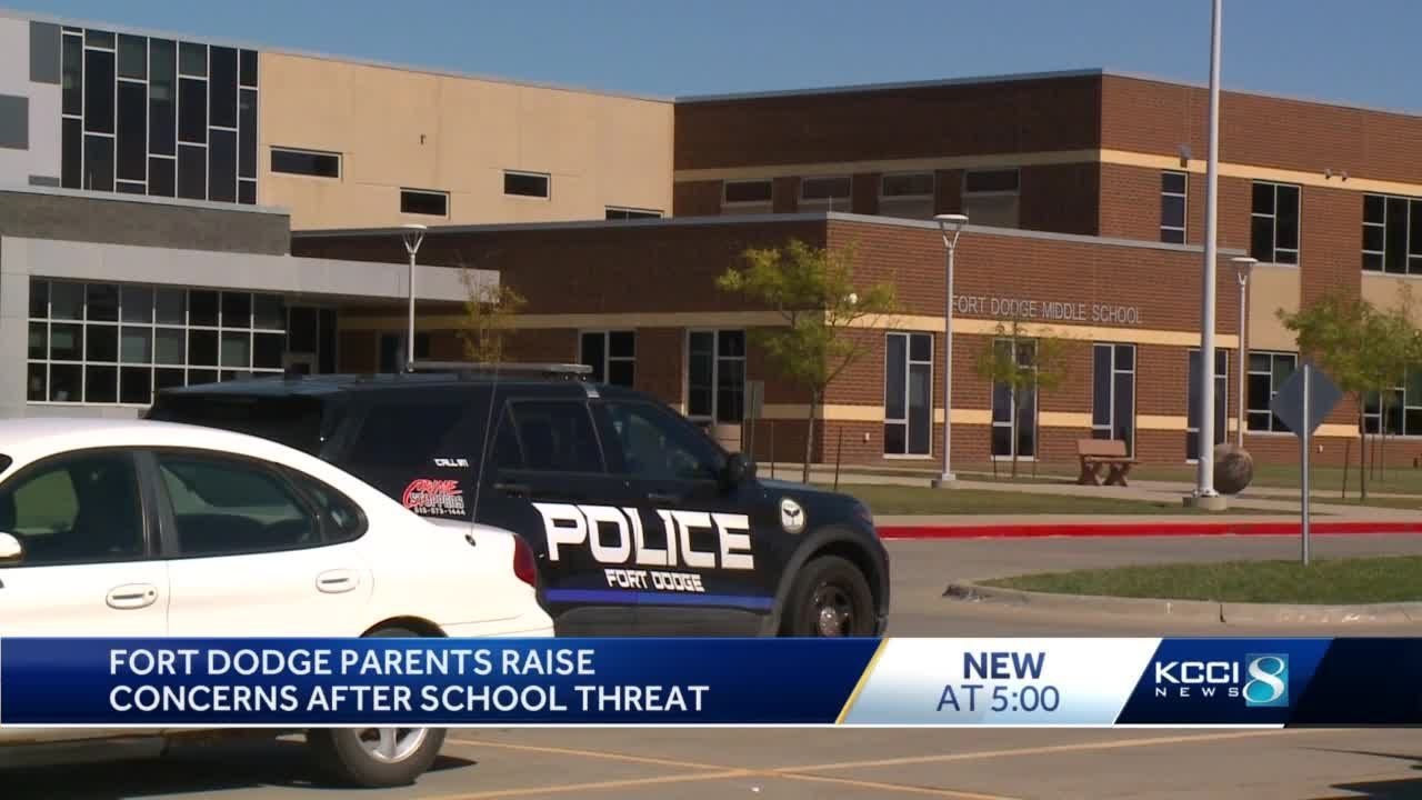 Fort Dodge parents raise concerns after school threat