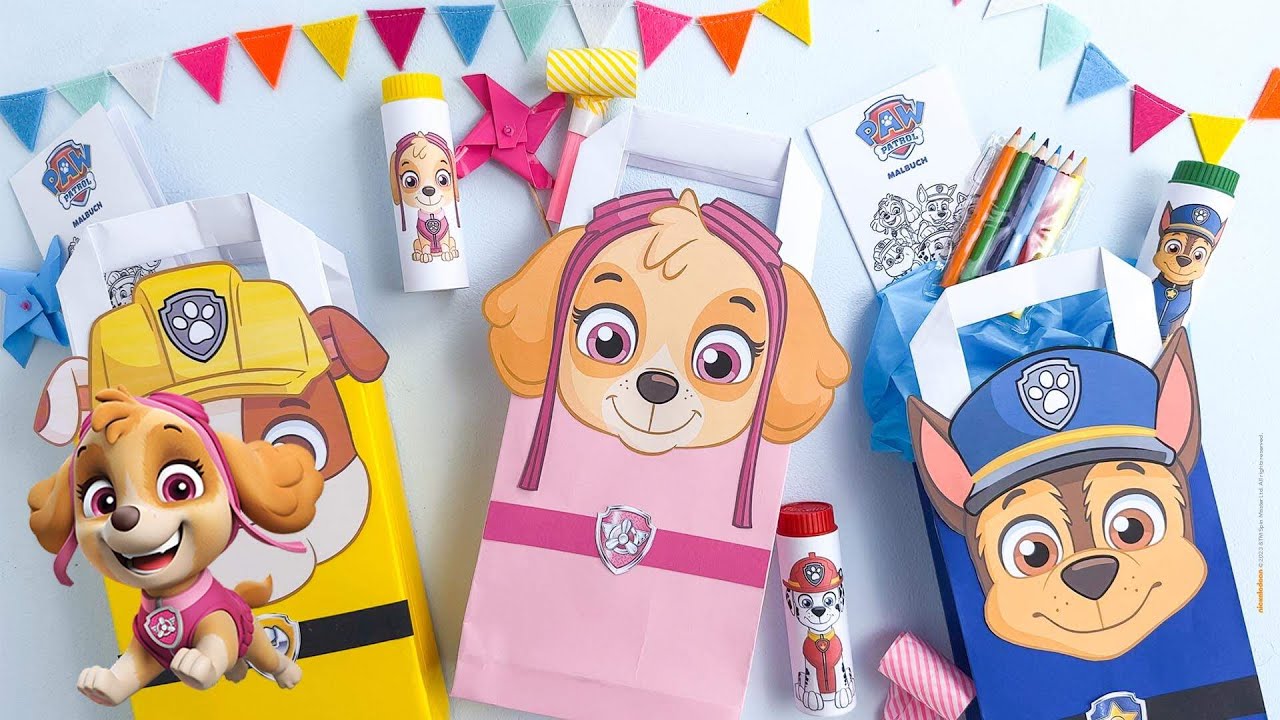PAW Patrol Tüten und Mitgebsel | DIY Tutorial | TOGGO für Eltern