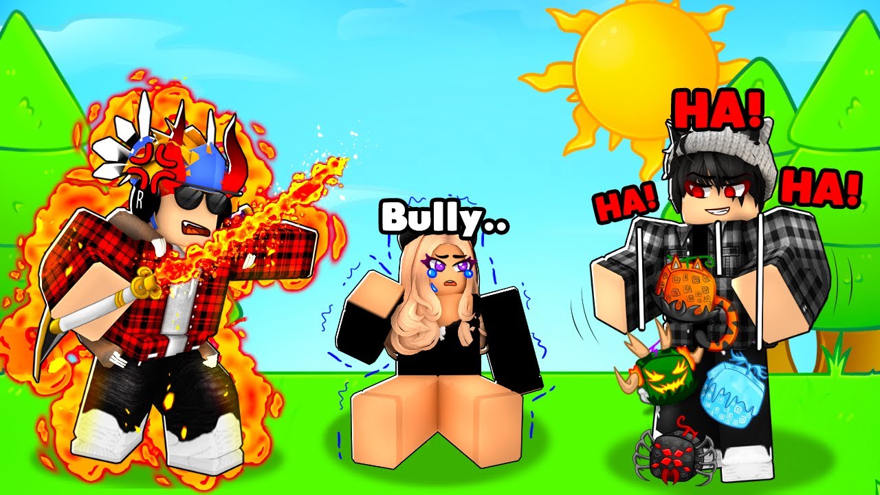 Rich Boy BULLIES 2 Poor Girls, So I Decided To Get PAYBACK... (ROBLOX BLOX FRUIT)