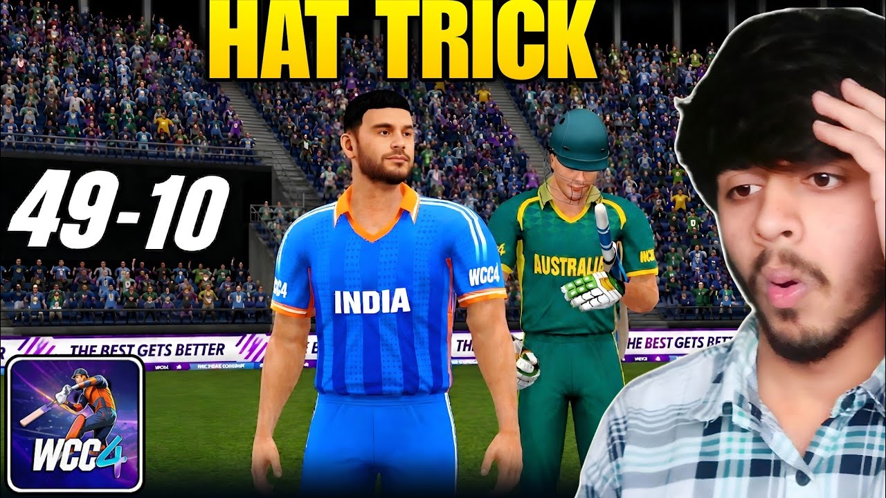 WCC4 HAT TRICK & 49 ALL OUT😮
