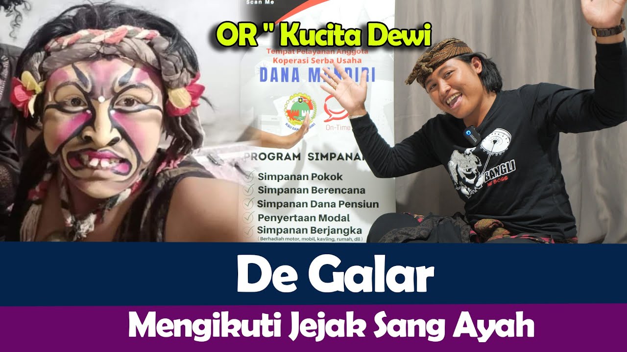 OR - Kucita Dewi STI BALI - De Galar - Mengikuti Jejak Sang Ayah‼️❤️