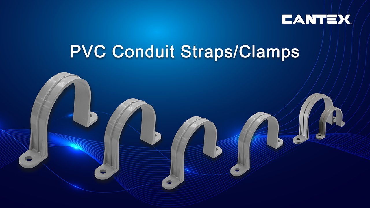 CANTEX PVC Pipe Clamp or Strap Video