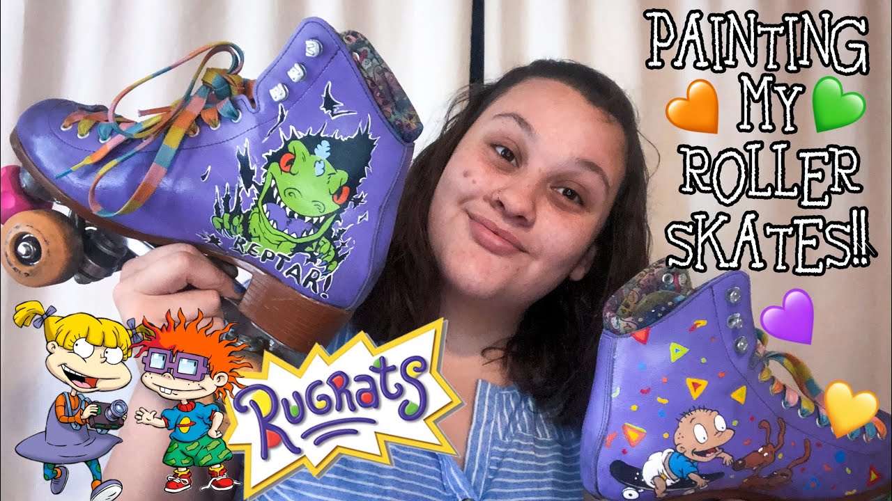 Painting my Moxi Roller Skates!!