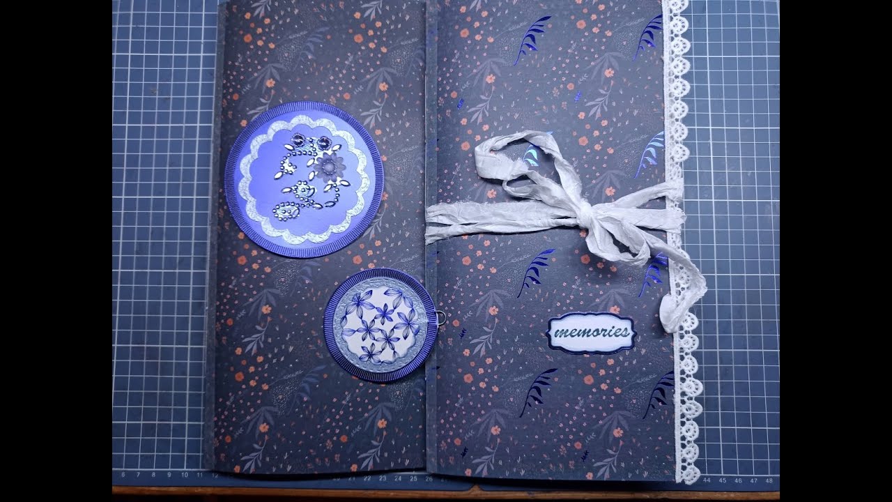Journals zum Schreiben in blau Teil 02