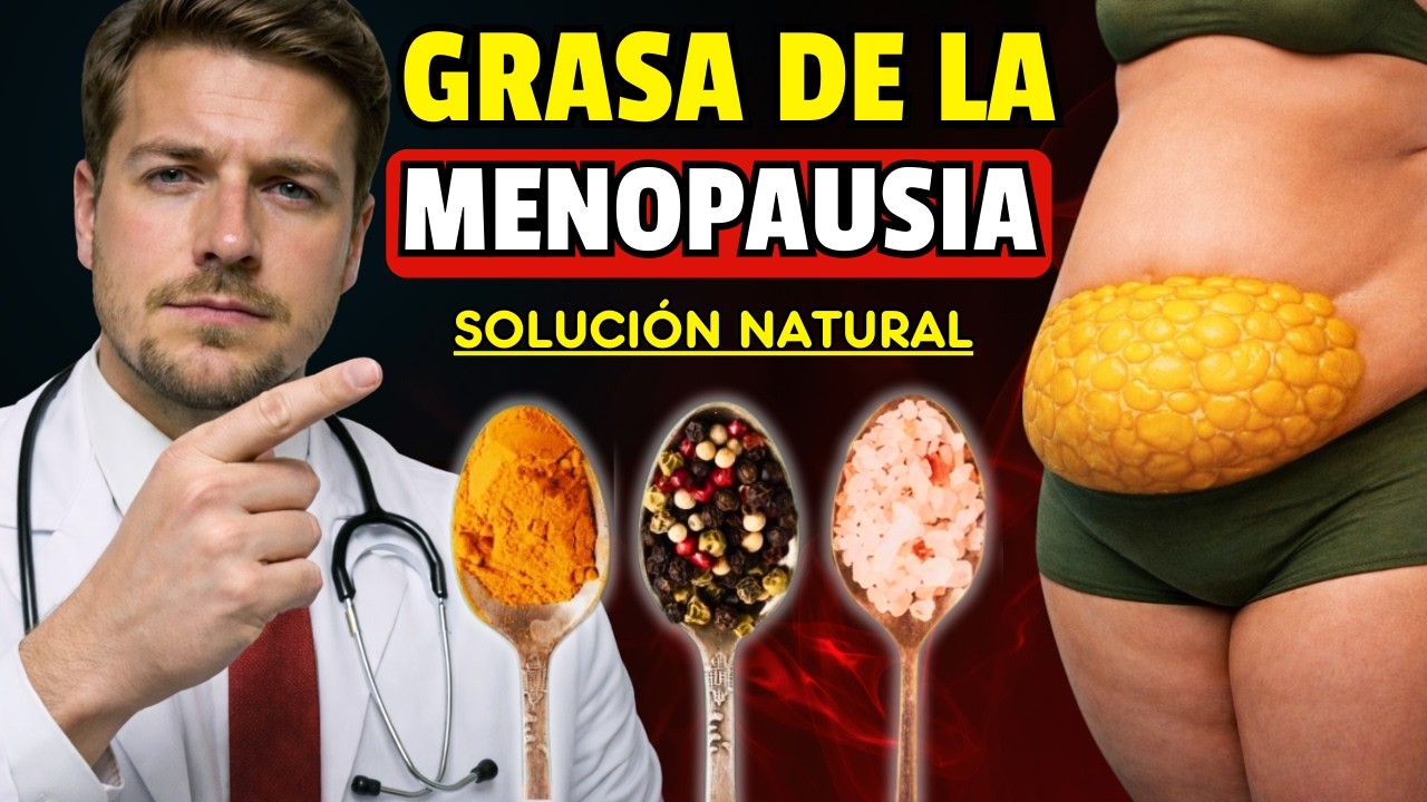 La Comida #1 que DESTRUYE la GRASA ABDOMINAL de la MENOPAUSIA