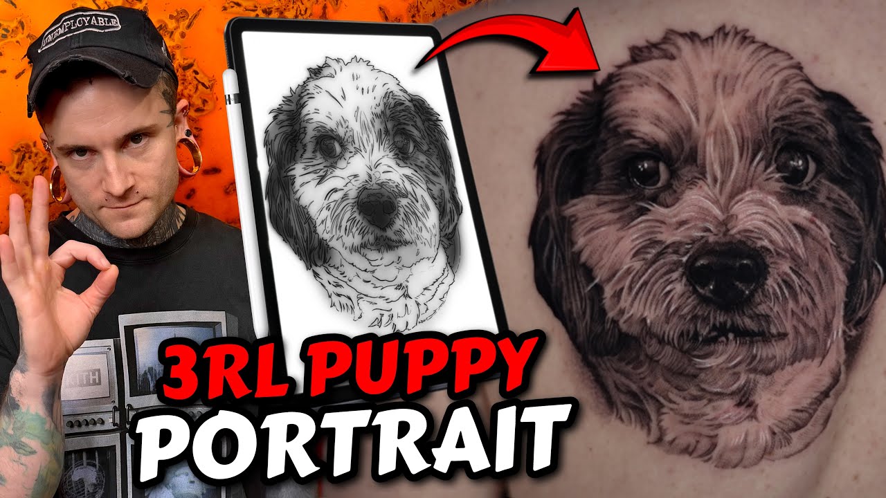 Tattoo Experience: 3RL Dog Portrait Breakdown (GIVEAWAY CLOSED)