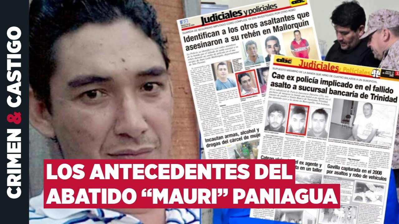 Cae abatido “Mauri”, considerado el asaltante más buscado del país: estos son sus antecedentes