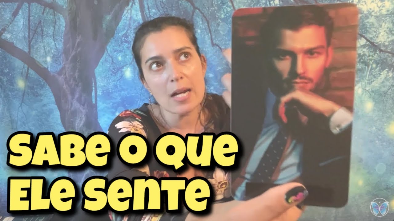Sabe o Que Ele Sente (Amor) 💗 Leitura Tarot Oráculos