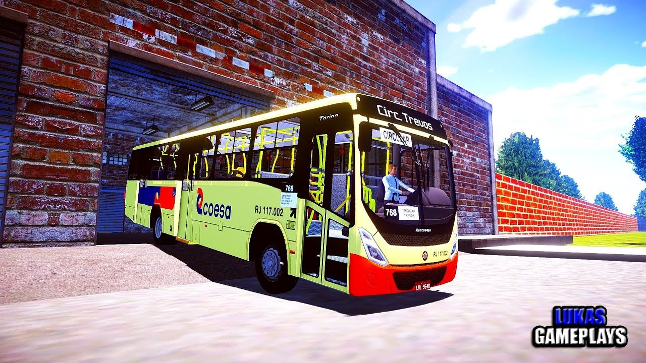 🔴Saindo da garagem do Proton Bus Simulator - Torino 2014 OF-1721 BlueTec 5 +G27