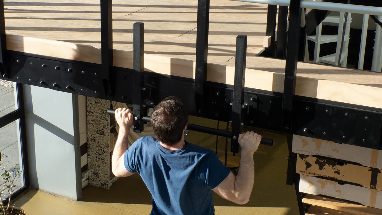 Tecrostar Pull-Up Bar: Install it in minutes and get in shape!
