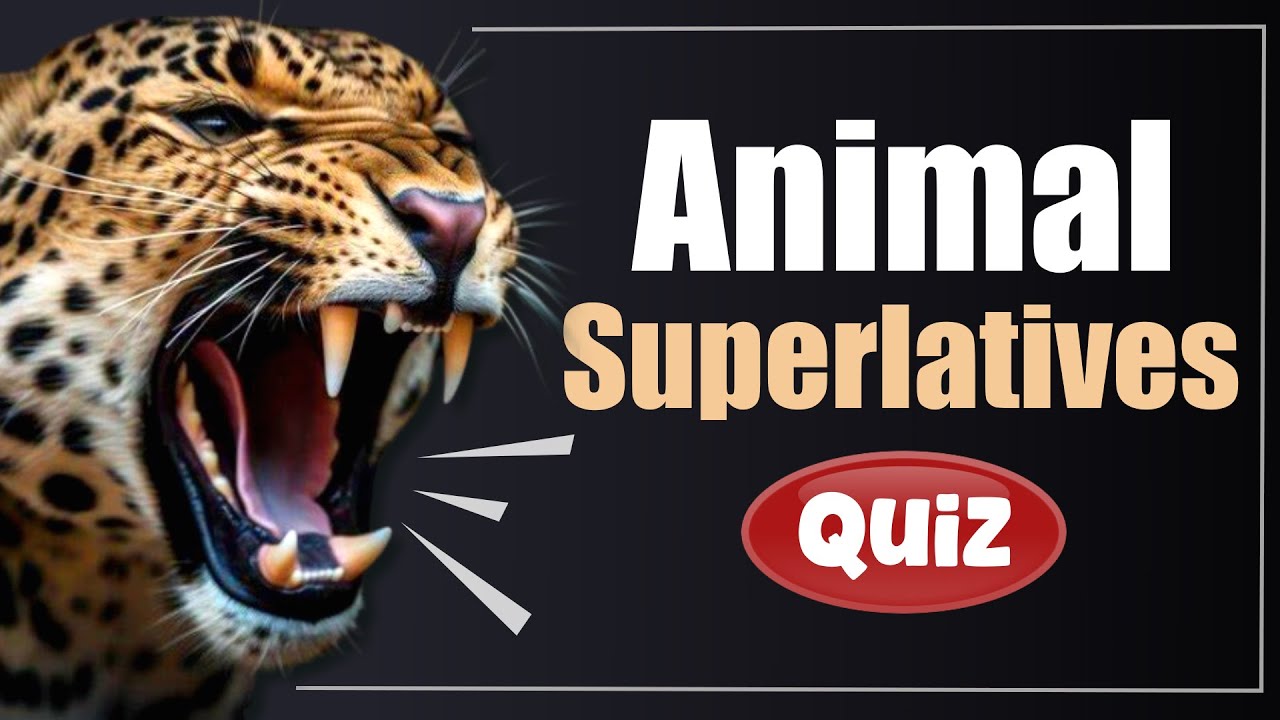 Animal Superlatives Quiz for Kids! | Who’s the GOAT?
