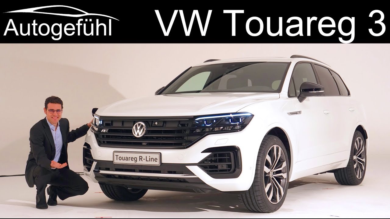 All-new VW Touareg 3 REVIEW 2019 2018 Volkswagen Touareg R-Line, Atmosphere, Elegance - Autogefühl