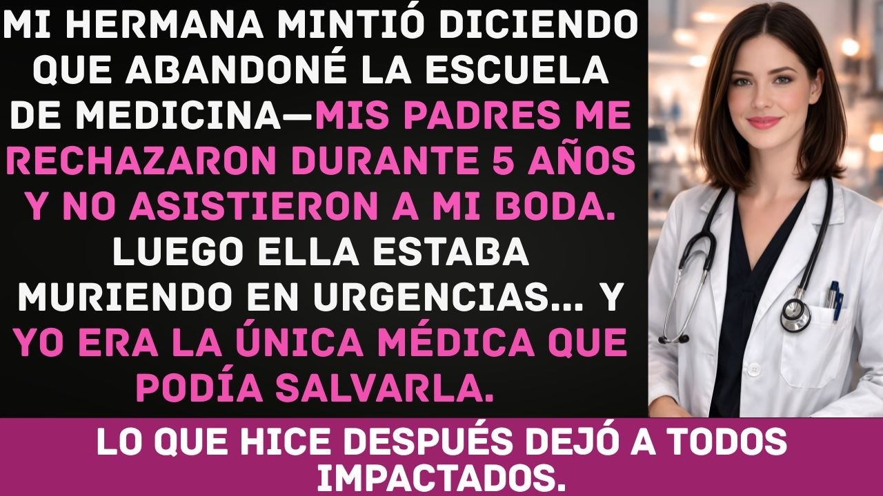 Mis padres me desheredaron por la mentira de mi hermana—años después, ella rogó mi ayuda