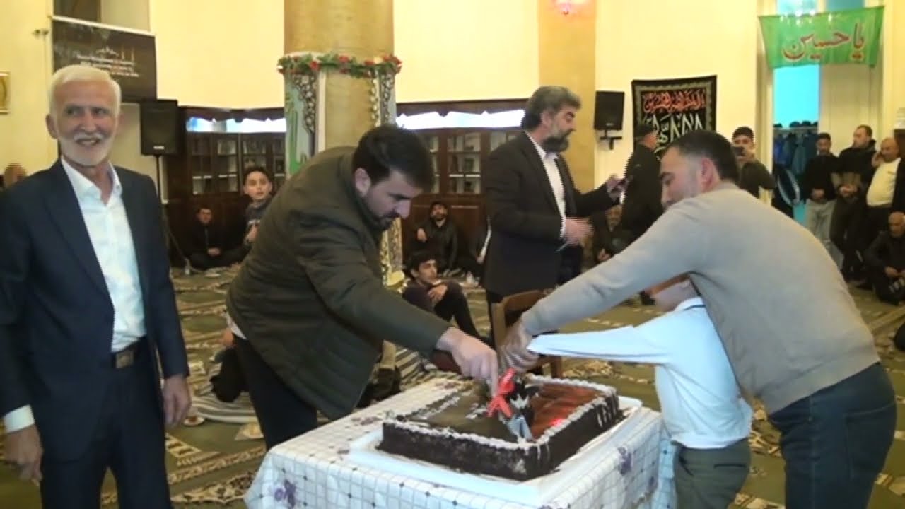Mövludun mübarək Həzrəti İmam Zaman ağanın məclisində