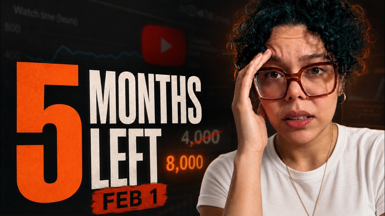 YouTube Just Doubled Monetization Requirements (4,000 &rarr; 8,000 Hours)