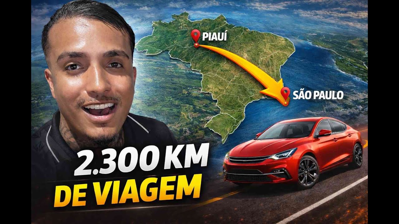 VIAJANDO DO PIAUÍ - PI ATÉ SÃO PAULO - SP 2400 KM + STARLINK