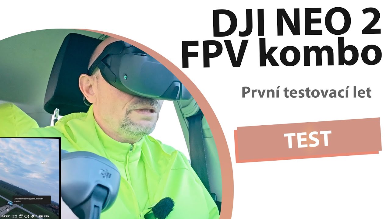 DJI NEO 2 FPV kombo první let