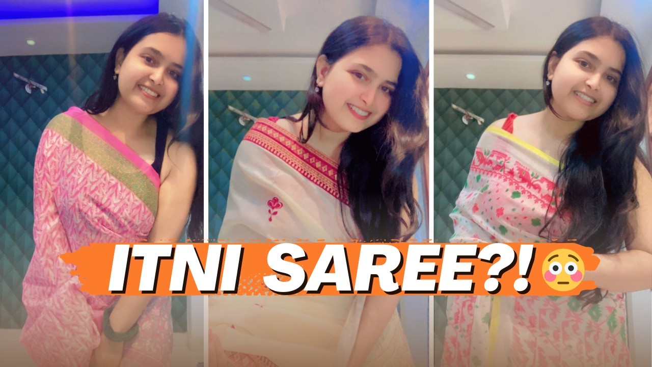 Mere Wardrobe Me Itni Saree?! 😲 Saree Collection Vlog