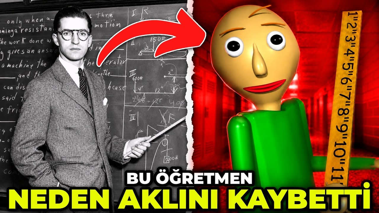 BİLMEDİĞİNİZ KORKUNÇ BALDİ'S BASİCS HİKAYESİ & OYUNUN SONU !?