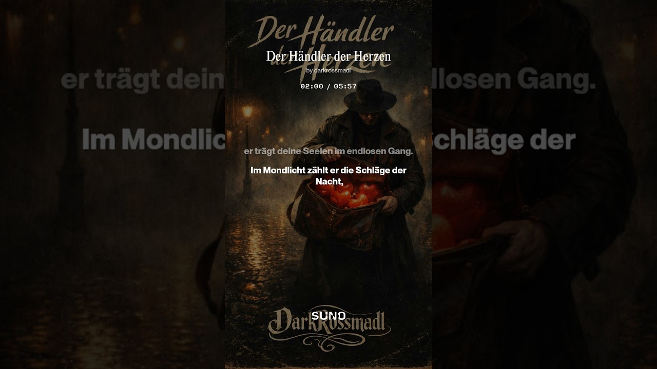 Der Händler der Herzen #DarkRossmadl #DarkBlues #GothicVibes #Seelenhandel #DunkleGeschichten
