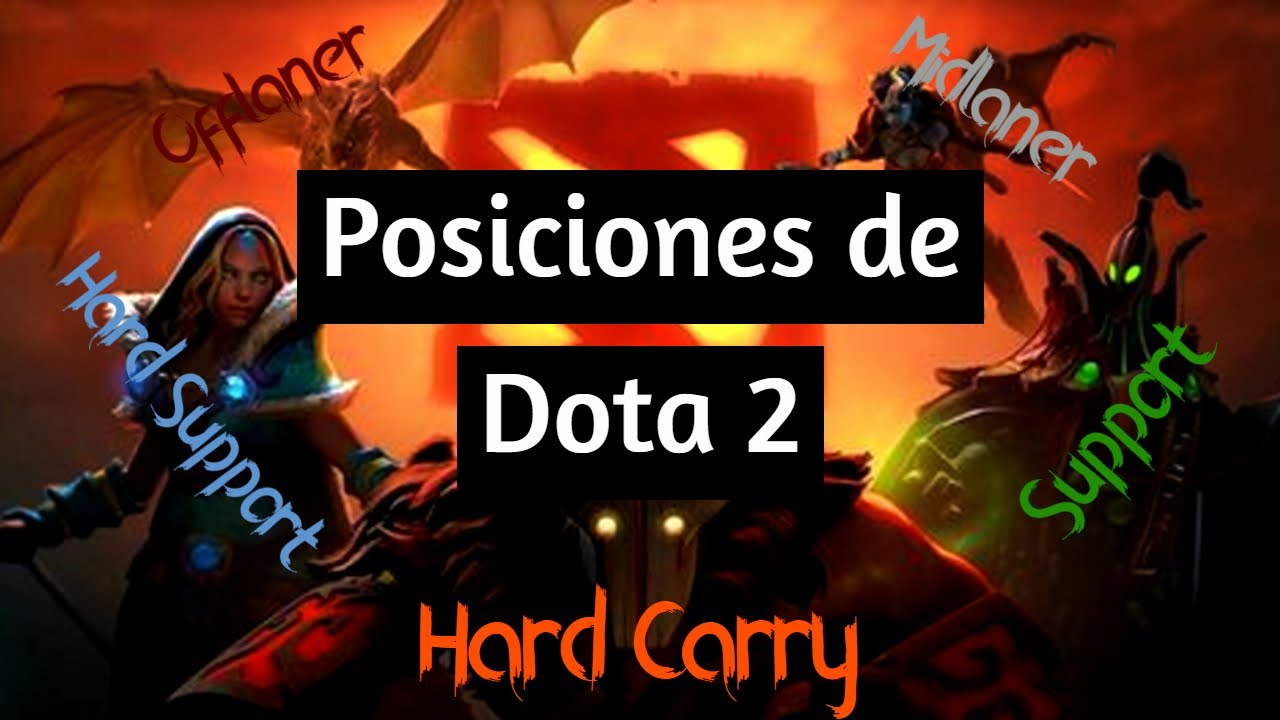 ¿Cuáles son las posiciones de Dota 2? - Entendiendo Dota 2