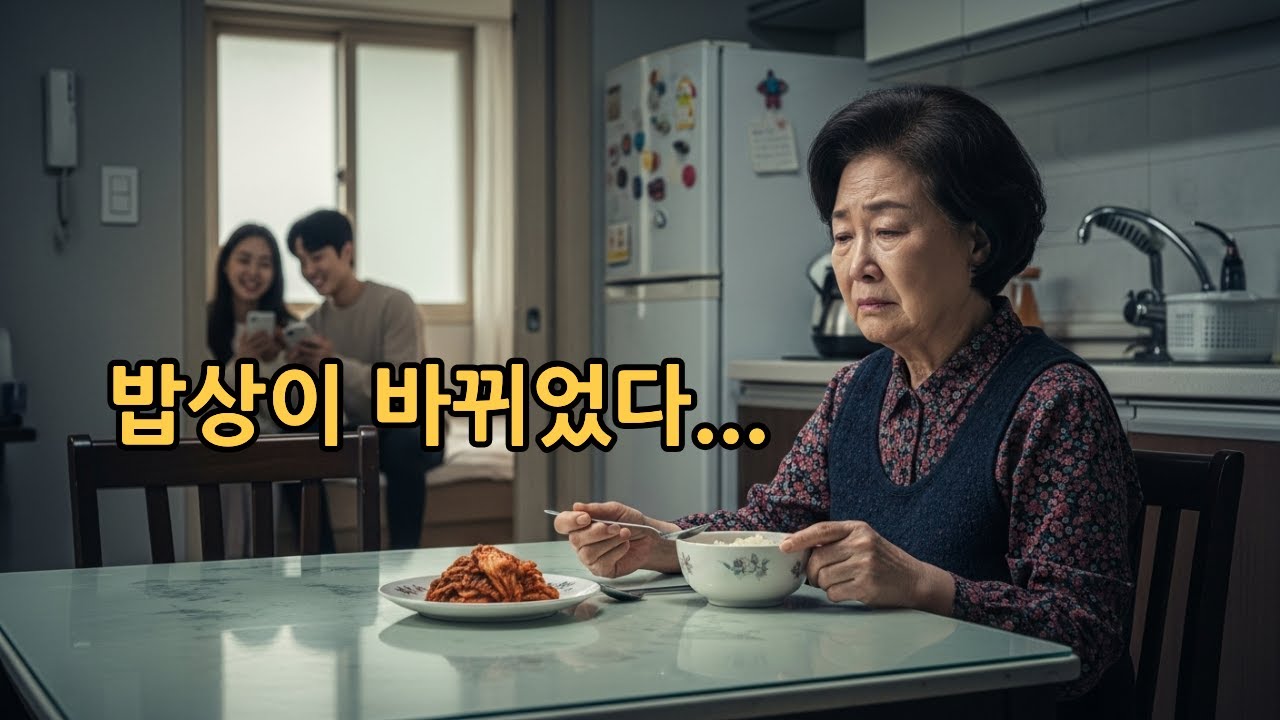 명의 이전 후, 밥상부터 달라졌다