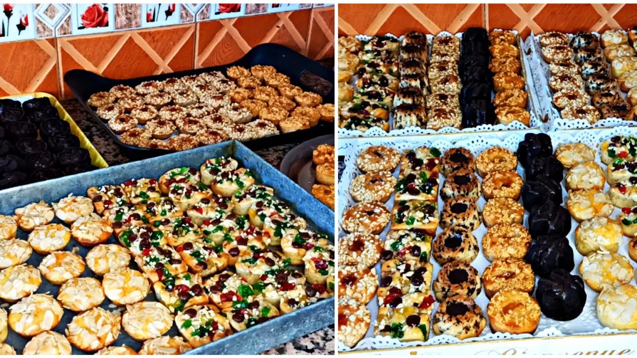 عندي عراضة كبيرة وبديت تحضيراتي ليها🥰 وجدت من عجين واحد 6أشكال ميني كيك في وقت قياسي بلا عوين😍