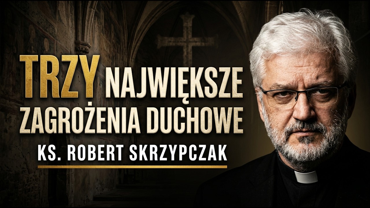 TRZY NAJWIĘKSZE ZAGROŻENIA DUCHOWE. Ks. Robert Skrzypczak ostrzega