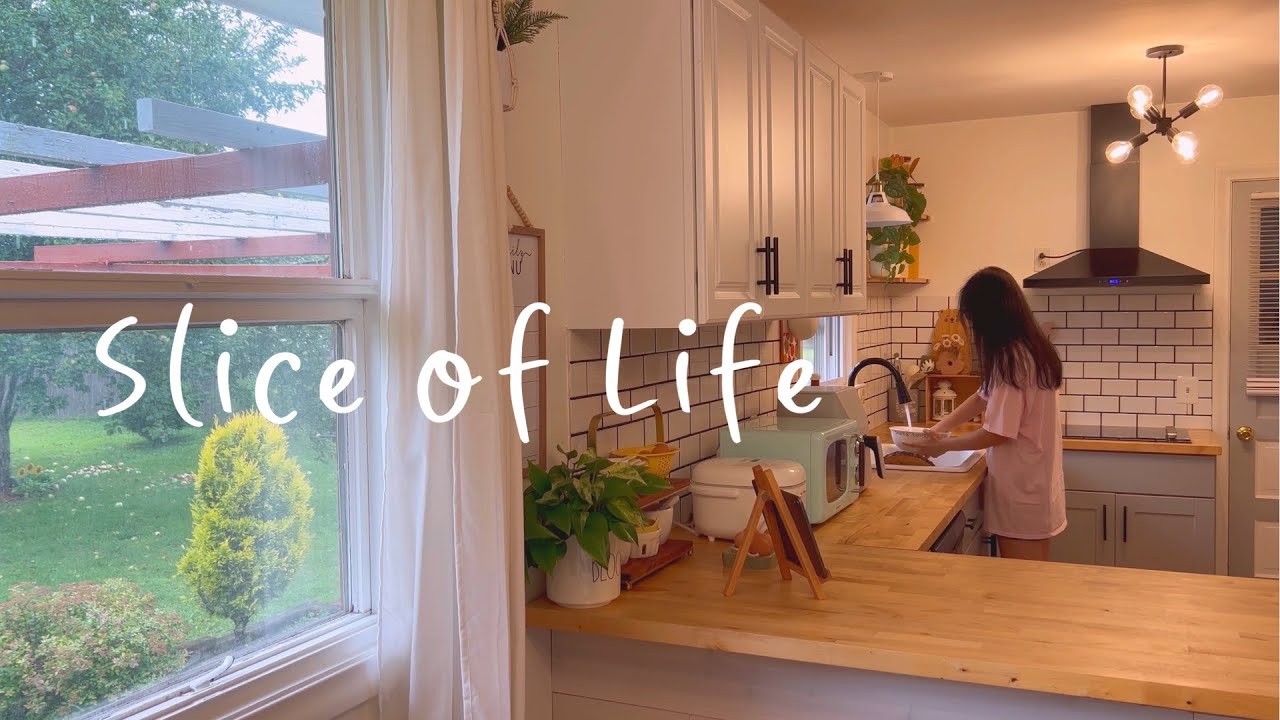 Slice of life | pick apple from my backyard, bake oat bread & Journal