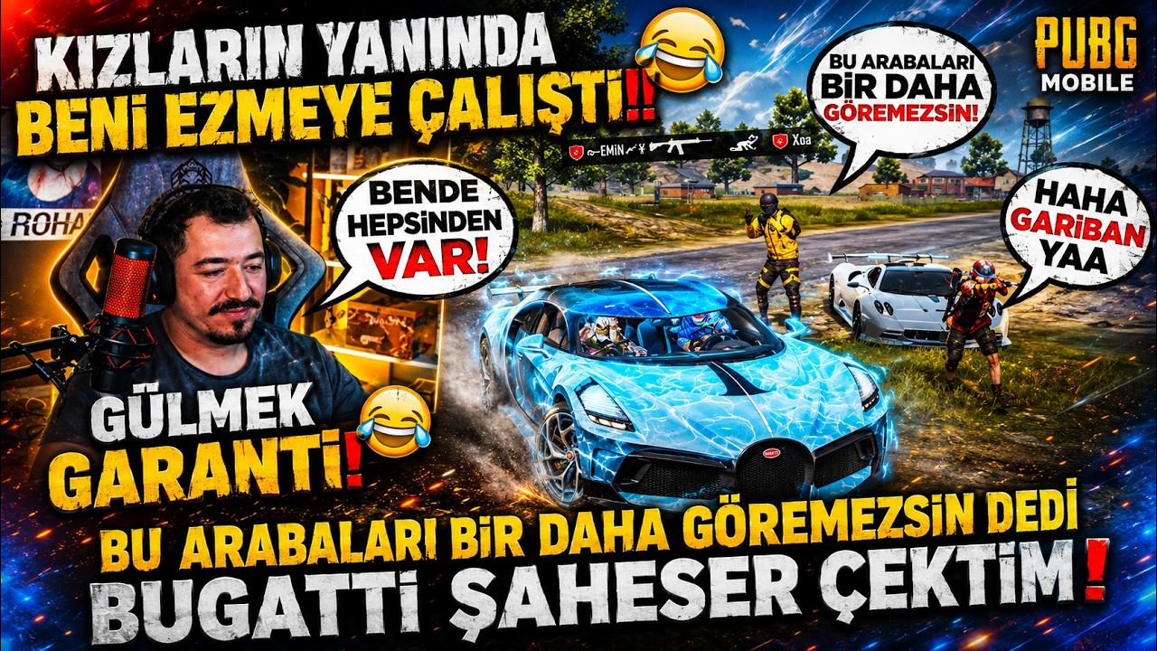 BU ARABALARI BİDAHA GÖREMEZSİN DEDİ ŞAHESER ÇEKTİM - PUBG MOBİLE