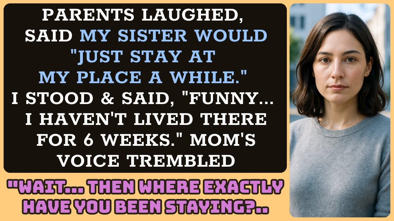 My Parents Handed My Sister The Keys To My Apartment—They Didn’t Know I’d Already Left…