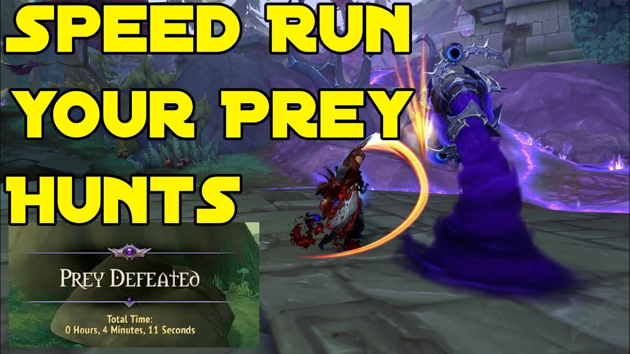 Complete Your Prey Hunts in Under 5 Minutes - Finish Prey Hunts Fast! - WoW Midnight Guide