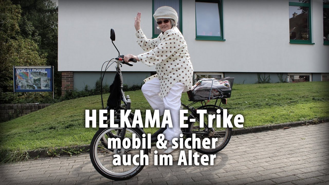 HELKAMA E-Trike: Auch im Alter mobil und sicher unterwegs