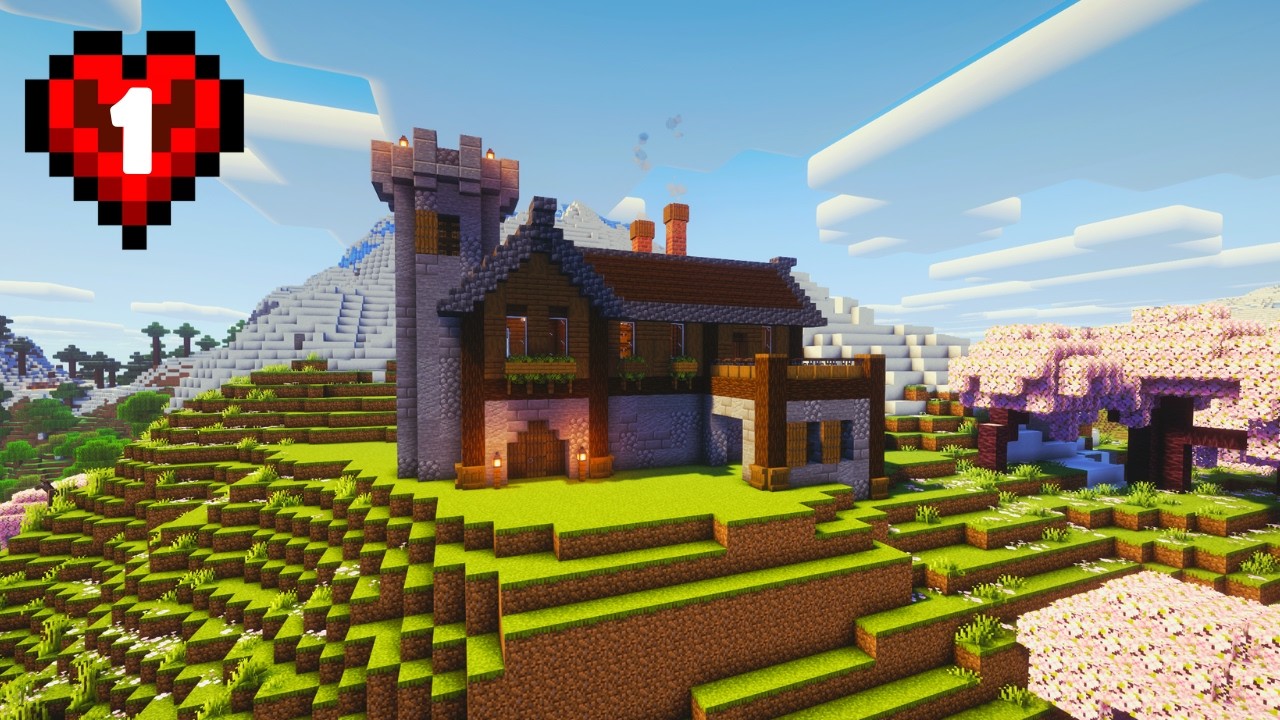 Un début presque PARFAIT sur Minecraft HARDCORE !